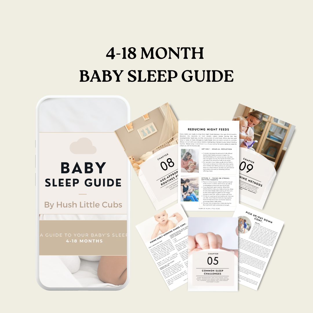 4- 18 MONTH OLD BABY SLEEP GUIDE